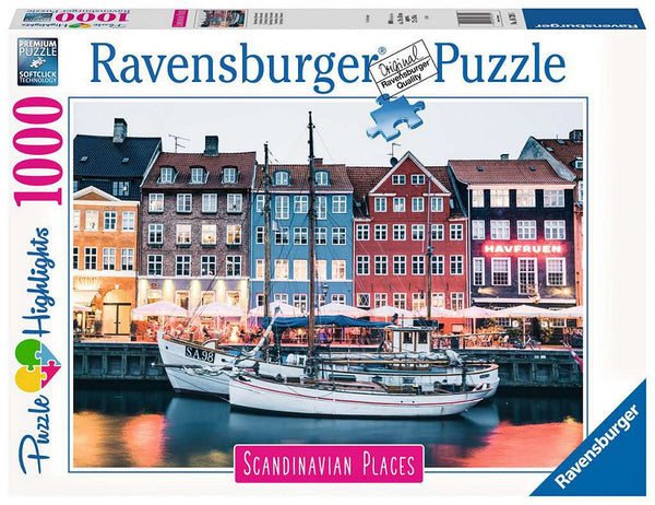Ravensburger Puzzel Kopenhagen Denemarken 1000 Stukjes