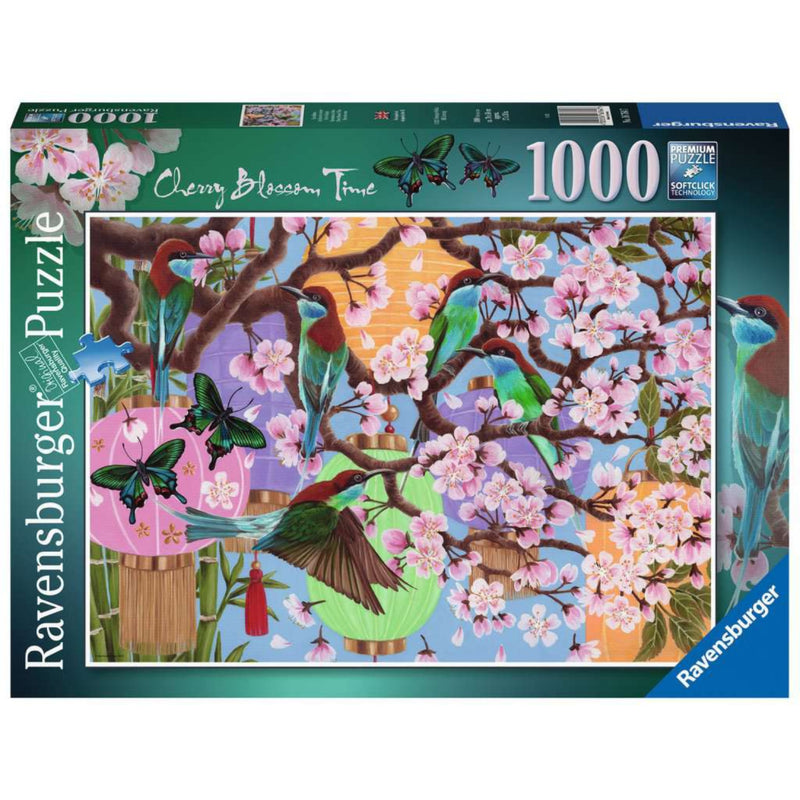 Puzzel 1000 stukjes Kersenboom in bloei