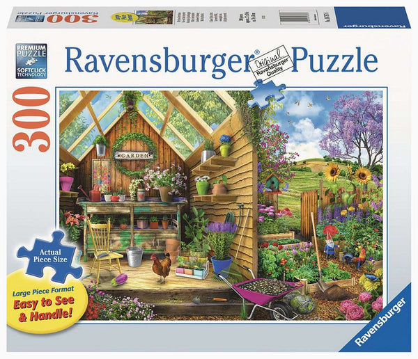 Legpuzzel Blik in het Tuinhuis, 300st.