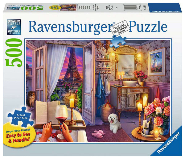 Puzzel 500 stukjes Cozy Bathroom