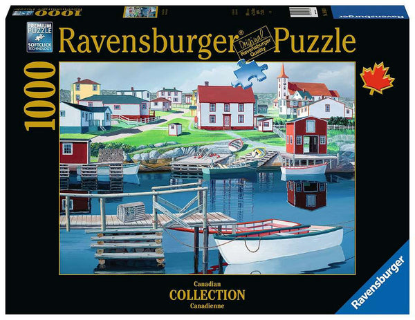 Puzzel 1000 stukjes Haven in Greenspond
