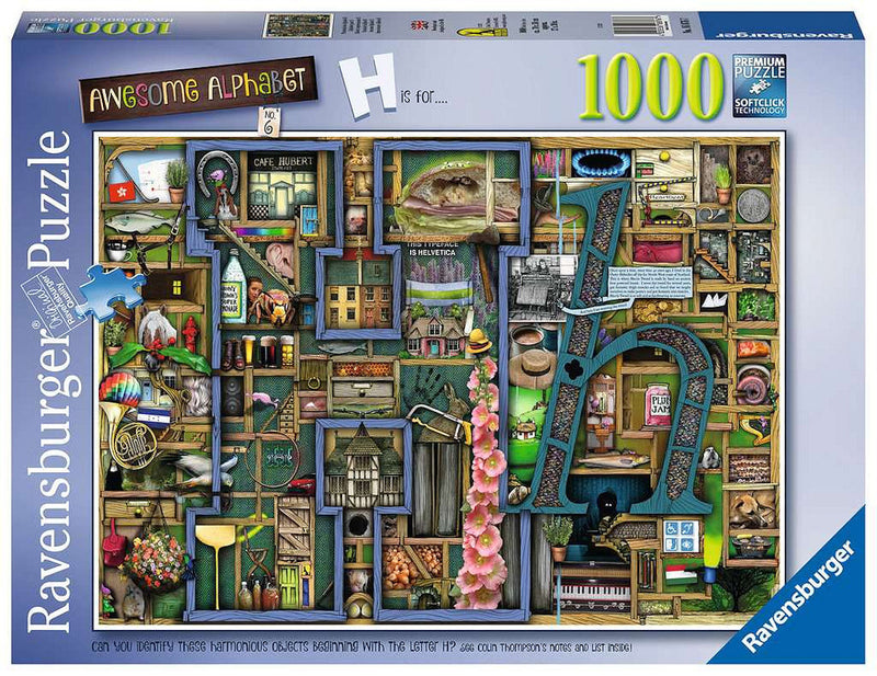 Volwassenen Puzzel 1000 stukjes Thompson AND apos;s Awes.Alphab.