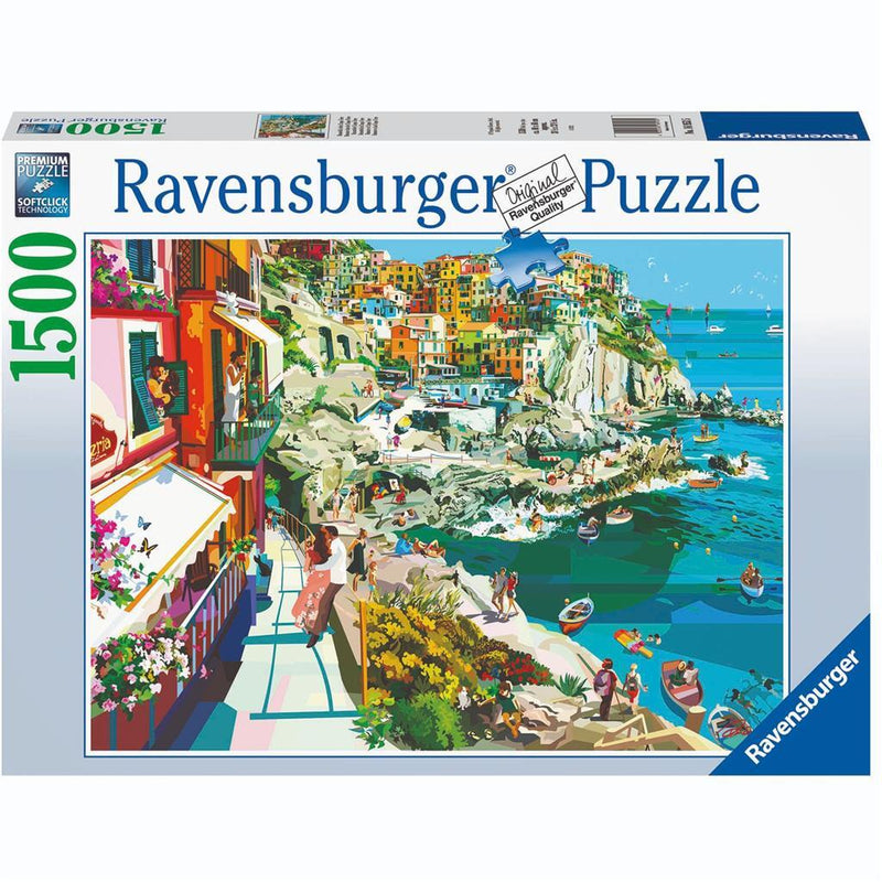 Ravensburger Puzzel Romantiek in Cinque Terre 1500 Stukjes