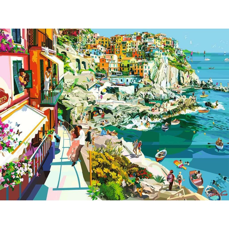 Ravensburger Puzzel Romantiek in Cinque Terre 1500 Stukjes