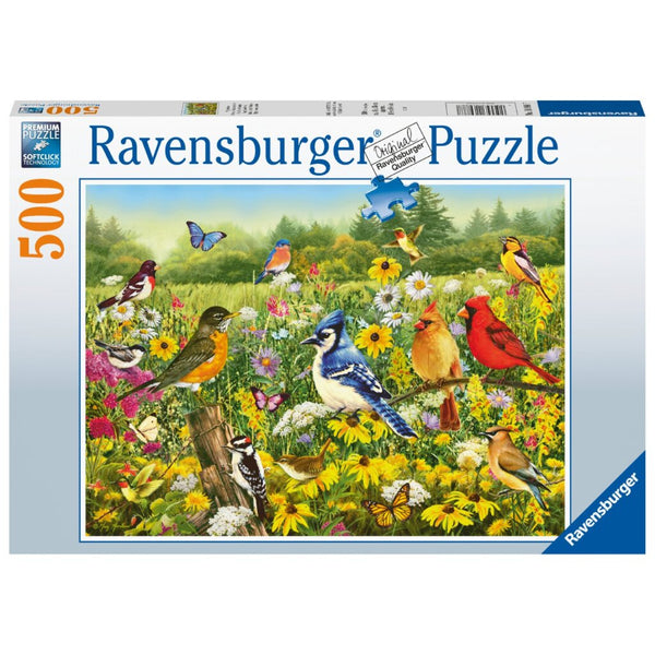 Vogels in de Wei Legpuzzel, 500st.