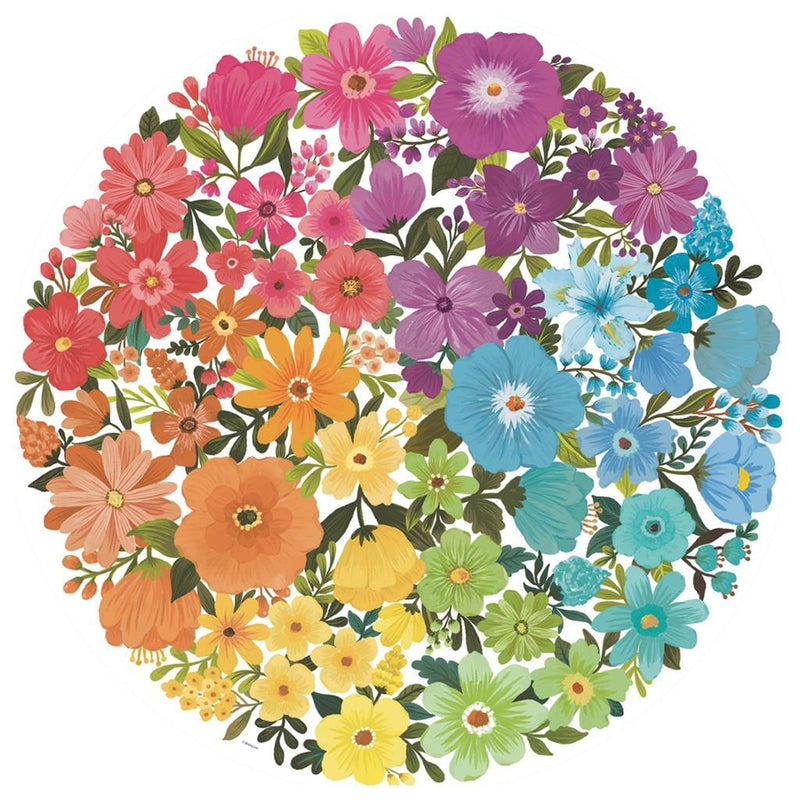 Circle of Colors Puzzels - Flowers, 500st.