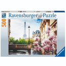 Ravensburger Puzzel Lente in Parijs 500 Stukjes