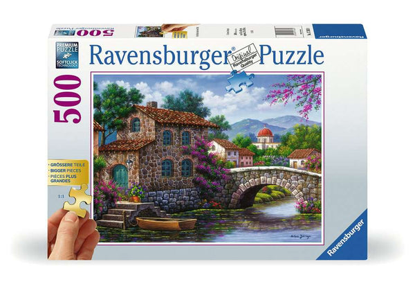 Puzzel 500 stukjes De brug over het water