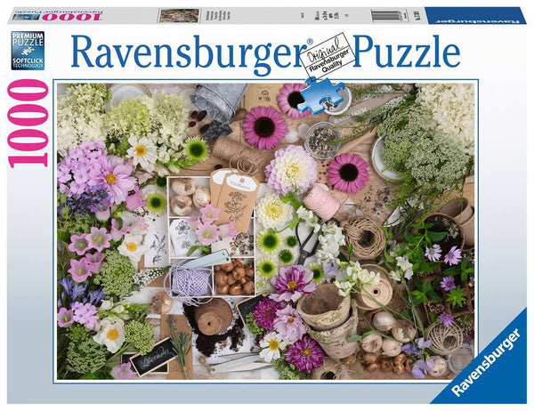 Puzzel 1000 stukjes Voor de liefde van bloemen