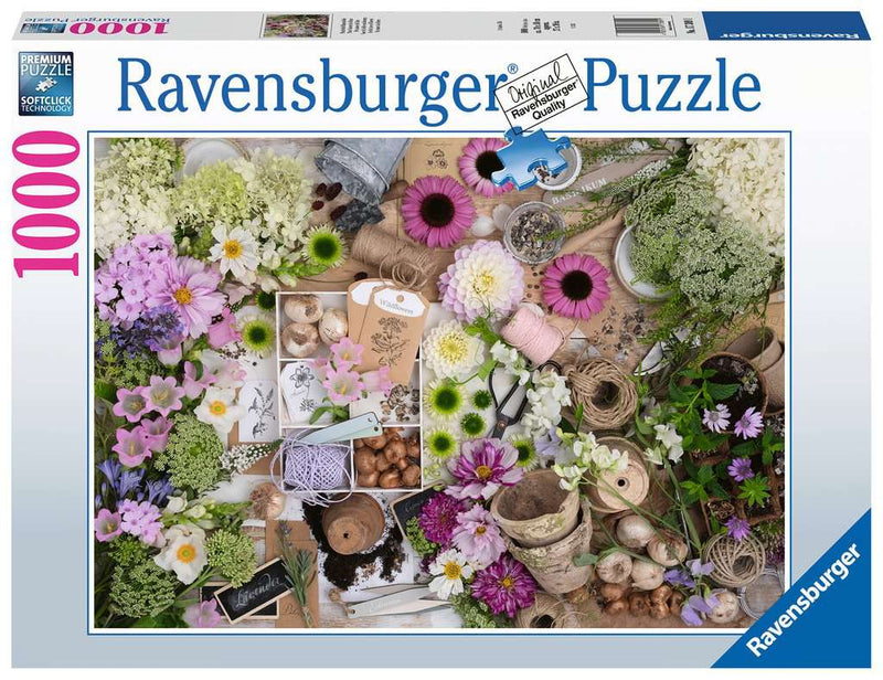 Puzzel 1000 stukjes Voor de liefde van bloemen