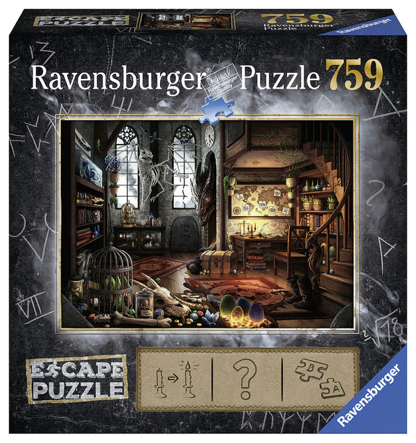 Ravensburger Escape Room Puzzel - Draken Laboratorium, 759st