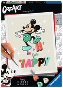 Ravensburger CreArt Schilderen op Nummer - H Is For Happy Mickey Mouse