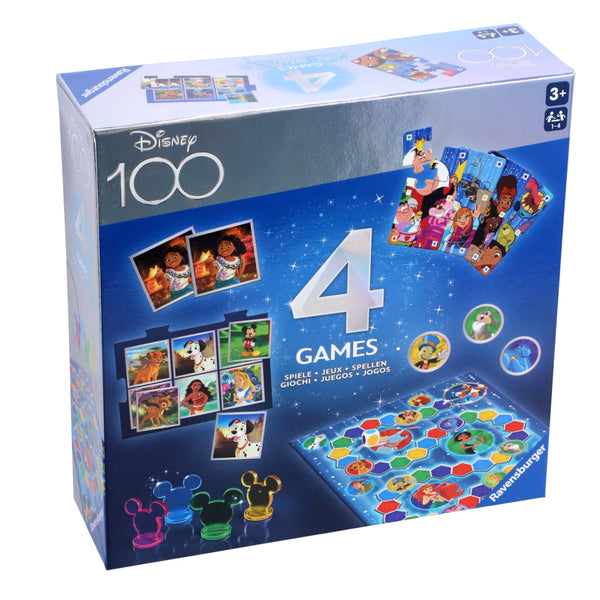 Ravensburger Disney 100 Jaar 4in1 Spellen