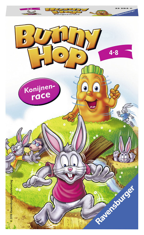Ravensburger Spel Bunny Hop Konijnenrace Pocket