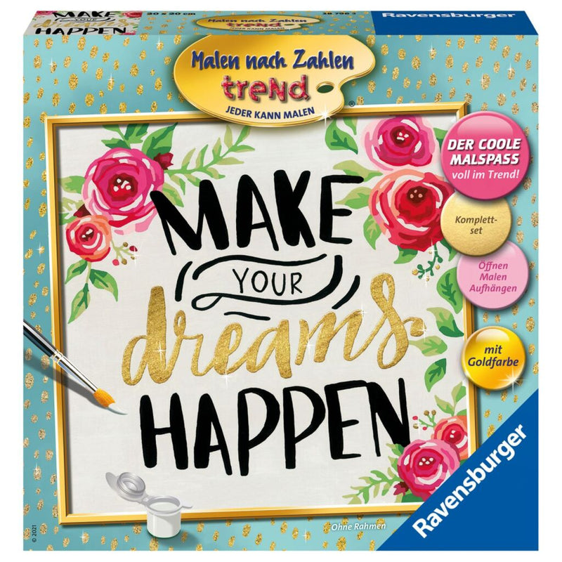 Ravensburger Schilder op Nummer Make Your Dreams Happen