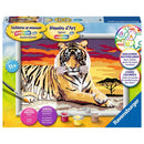 Schilderen op nummer Serie D Tijger