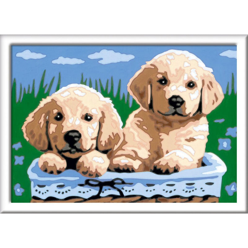 Ravensburger CreArt Schilderen op Nummer Schattige Puppy&