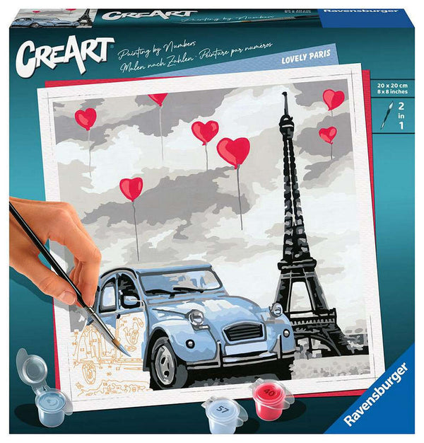 CreArt Schilderen op Nummer - Paris