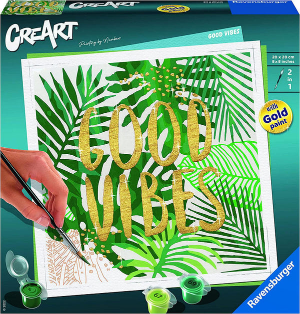 Creart Vierkant - Good vibes