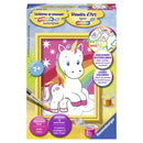 Schilderen op nummer Serie F Schattige Eenhoorn