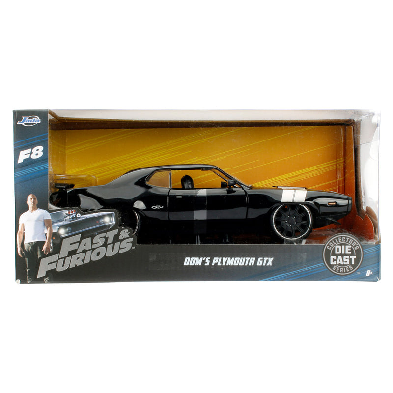 Jada Die-Cast Fast & Furious FF8 1972 Plymouth GTX Raceauto 1:24