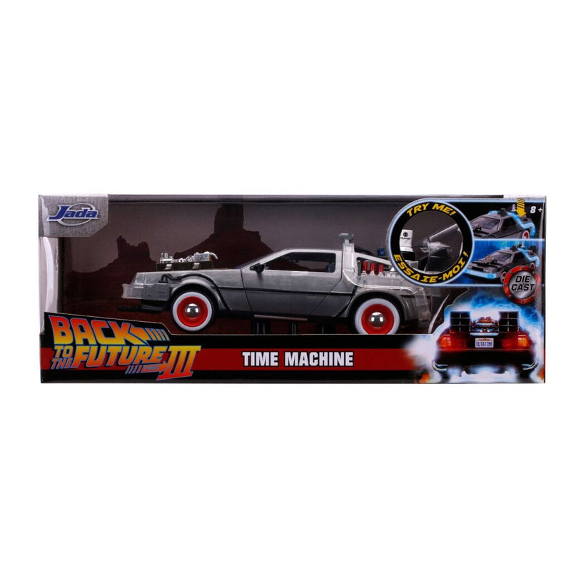 Jada Die-Cast Time Machine (Back to the Future 3) 1:24