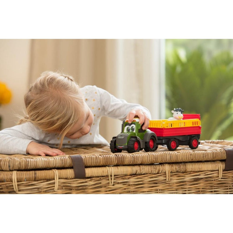 ABC Fendti Tractor met Trailer en Dier