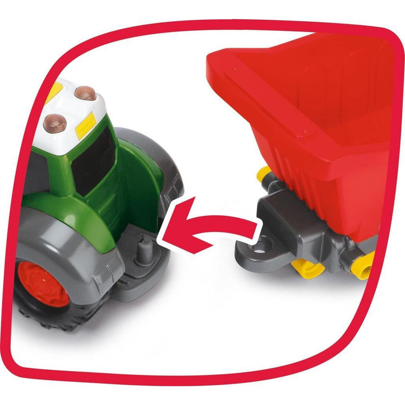 ABC Fendti Tractor met Aanhanger en Boerderij