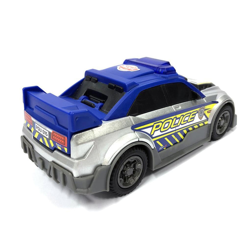 Dickie Politieauto Grijs met Licht en Geluid