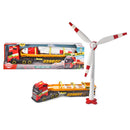 Dickie Toys Vrachtwagen met Oplegger + Windturbine