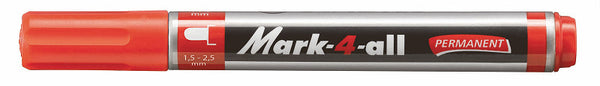 STABILO Mark-4-All 651 marker rond rood 10 st.