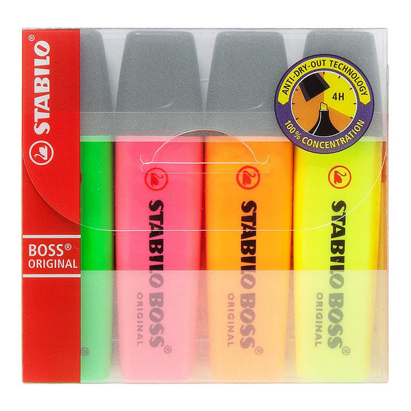 STABILO Boss Original, 4st.