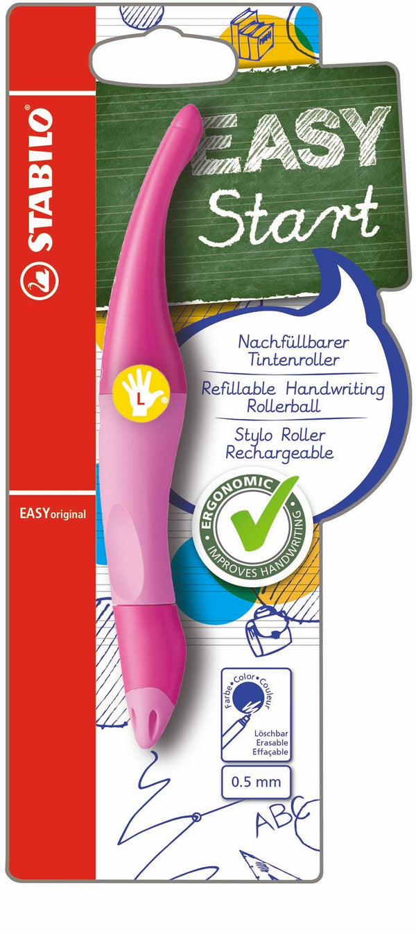 STABILO EASYoriginal - Ergonomische Rollerball - Linkshandig - Roze