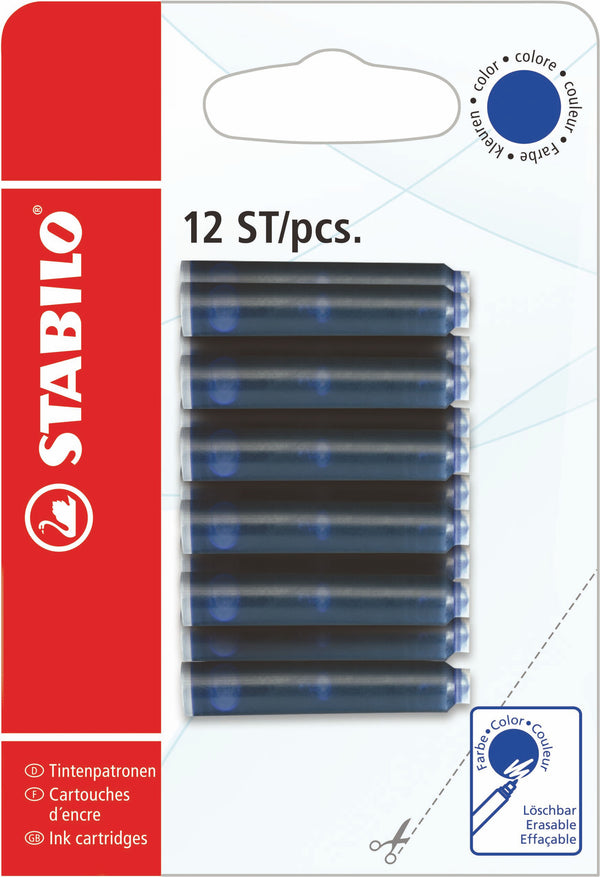 Stabilo Vulpen Vulling 12 Stuks