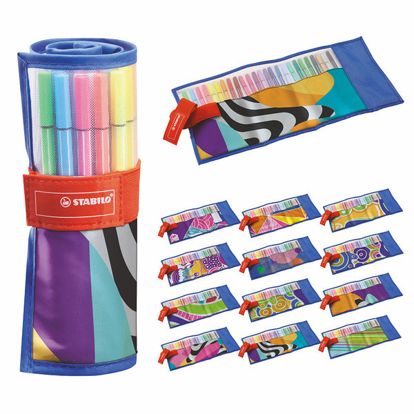 Stabilo Stiften in Etui 25 Kleuren Assorti