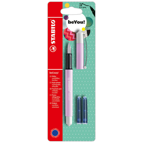 Stabilo Vulpen met 2 Vullingen Pastel-Lila