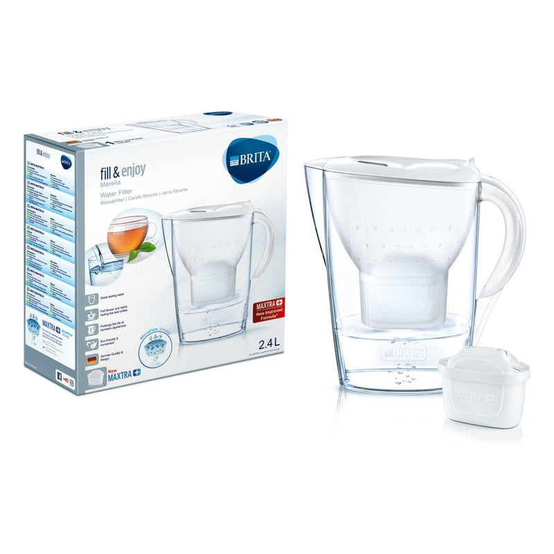 Brita Marella Cool Waterfilterkan Wit 2,4L