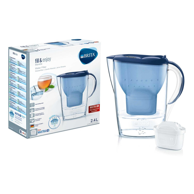 Brita Marella Cool Waterfilterkan Blauw 2,4L