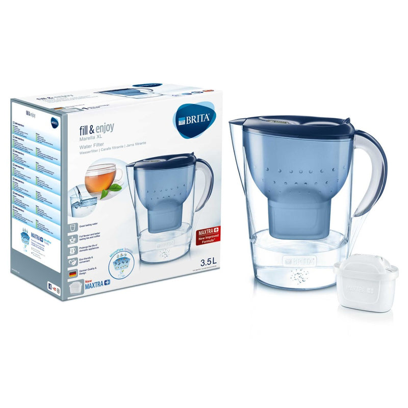 Brita Marella XL Waterfilterkan Blauw 3,5L