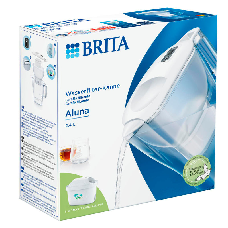 Brita waterfilterkan Aluna Cool wit - 2.4L