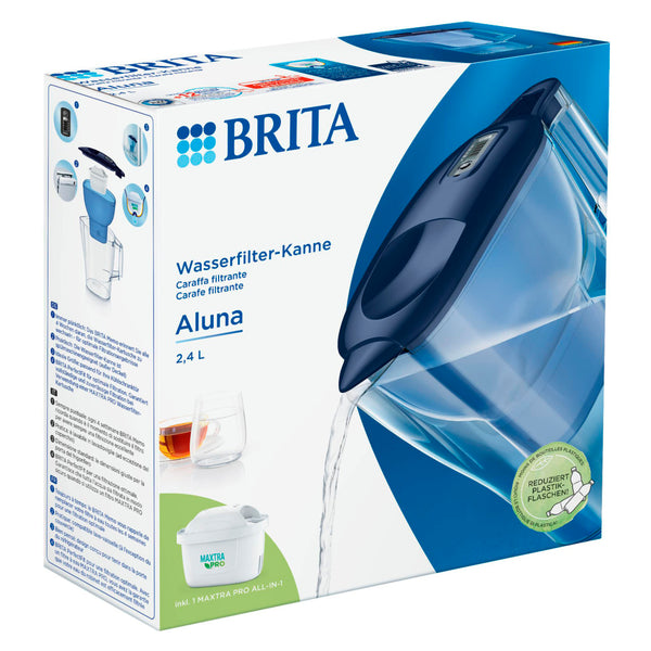 Brita Aluna Waterfilterkan 2.4L Blauw