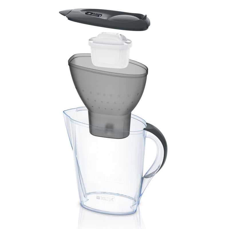 Brita Marella Waterfilterkan 2.4L Grijs/Transparant