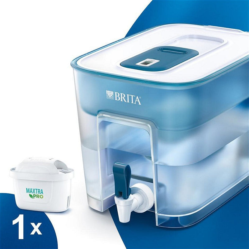 Brita Flow Waterfilter 8.2L Blauw/Wit