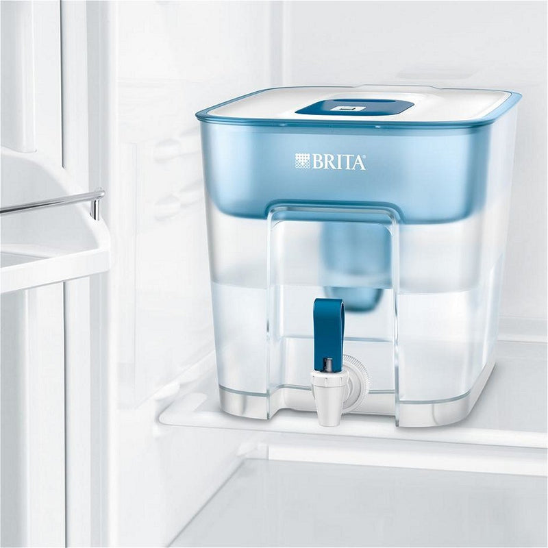 Brita Flow Waterfilter 8.2L Blauw/Wit