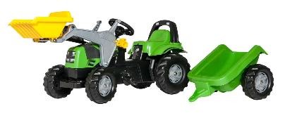 traptractor met aanhanger RollyKid Deutz-Fahr 5115 G TB