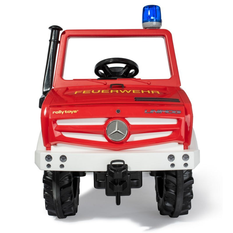 trapvoertuig RollyUnimog Fire 118 x 81 x 54 rood