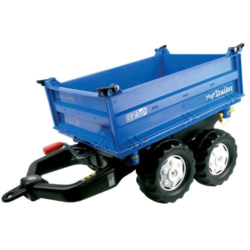 Rolly Toys 121106 RollyMega Trailer Blauw