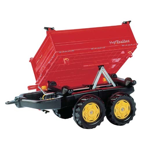 Rolly Toys 123001 RollyMega Trailer Rood