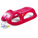 Rolly Toys 200122 RollySnow Cruiser Slee Rood
