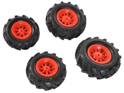 Rolly Toys 409853 4 Luchtbanden voor RollyJunior en RollyFarmtrac Tractoren Rood
